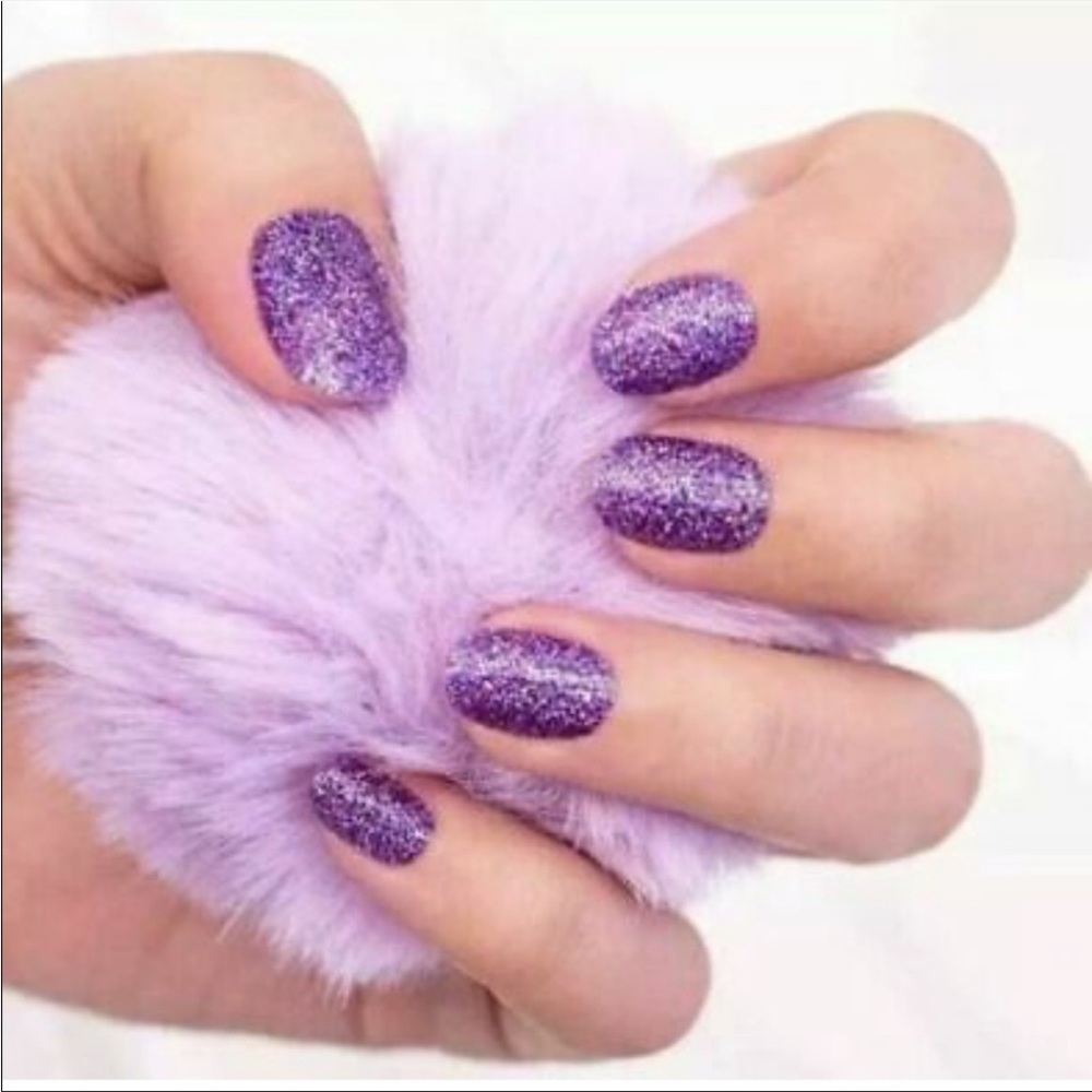 *Rare, HTF* Color Street: Everyday I’m Sparkling | Purple Glitter Party Sparkle - Picture 10 of 10
